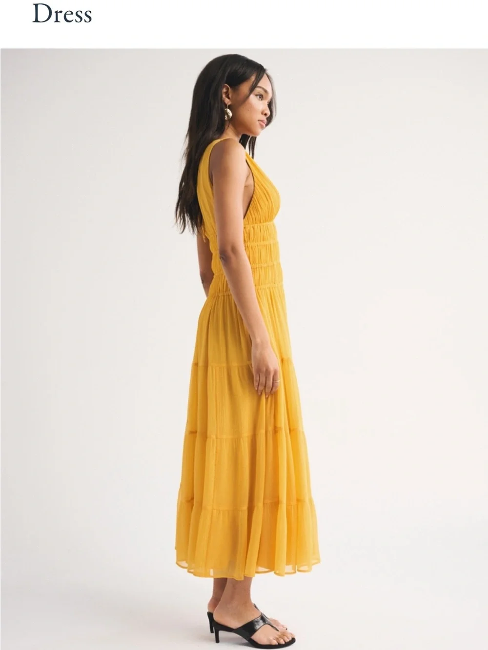 Abercrombie & Fitch sleeveless maxi